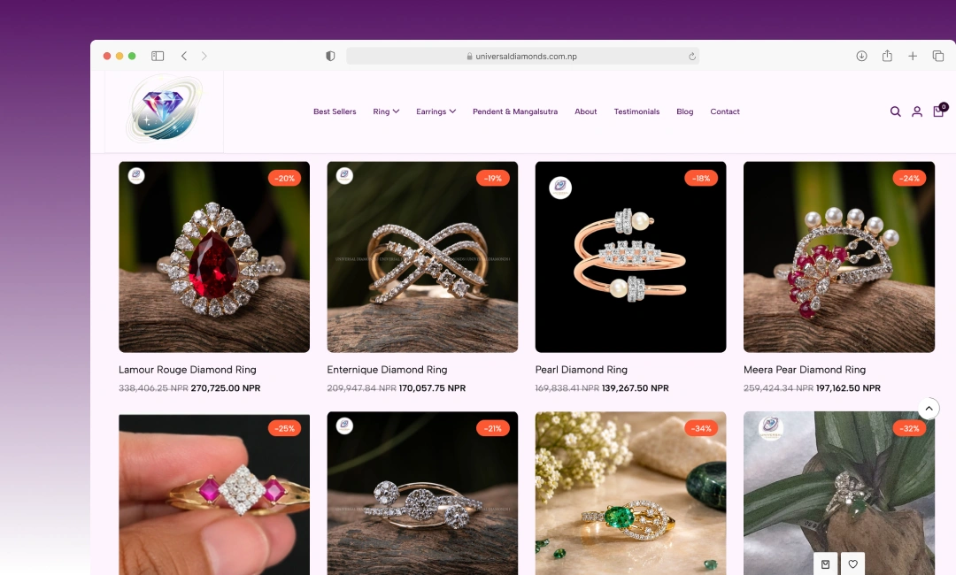 Universal Diamonds